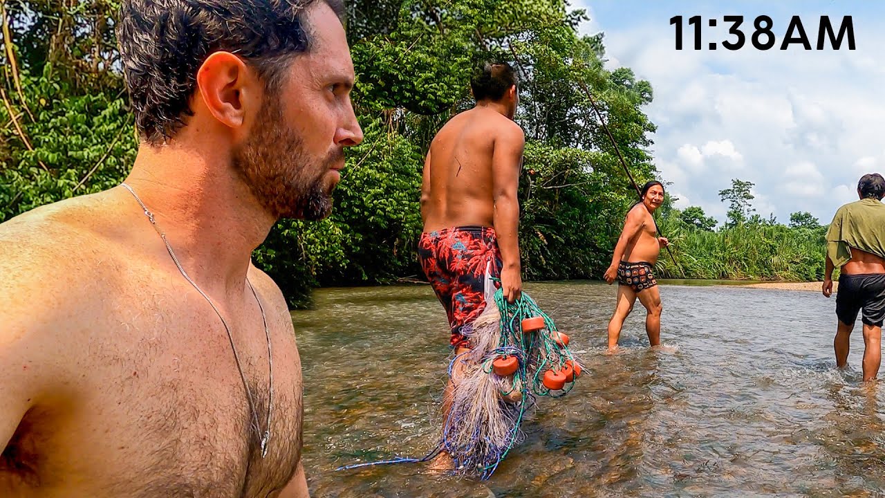 Day in the Life of an Amazon Jungle Tribe!