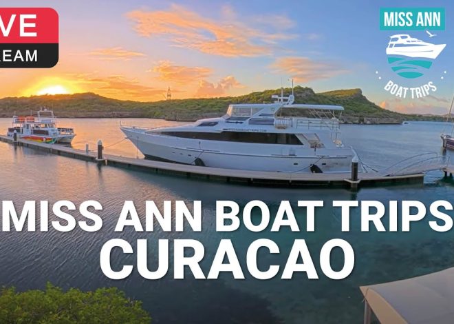 Barbara Beach | Curaçao | Miss Ann Boat Trips | LIVE WEBCAM