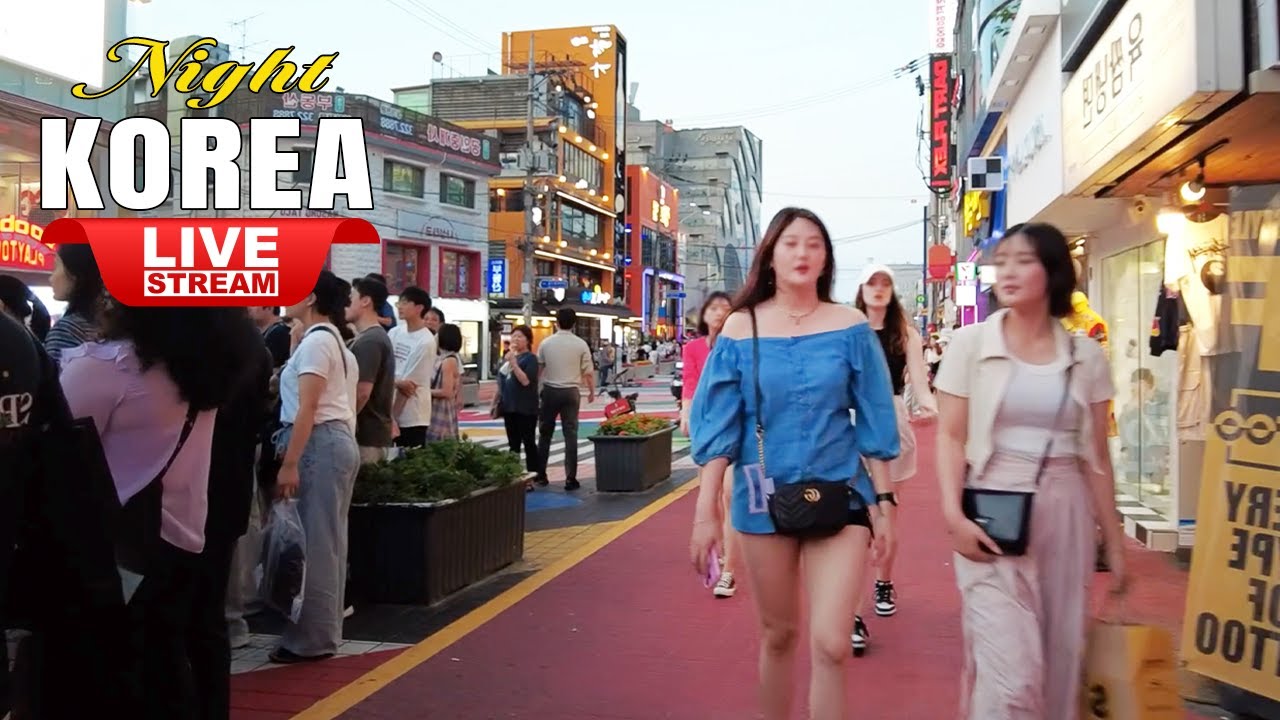 Live Seoul | Korea Travel | Exciting Korean Night Street Wal…